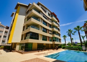 Квартира планировки 2+1 в микрорайоне Пынарбашы - Анталия