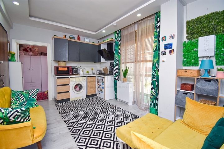 Квартира планировки 2+1 в микрорайоне Гювенлик - Анталия