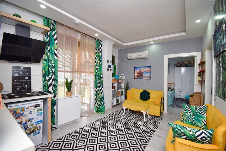 Квартира планировки 2+1 в микрорайоне Гювенлик - Анталия