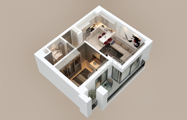 Инвестиционный проект в районе Кепез - Анталия