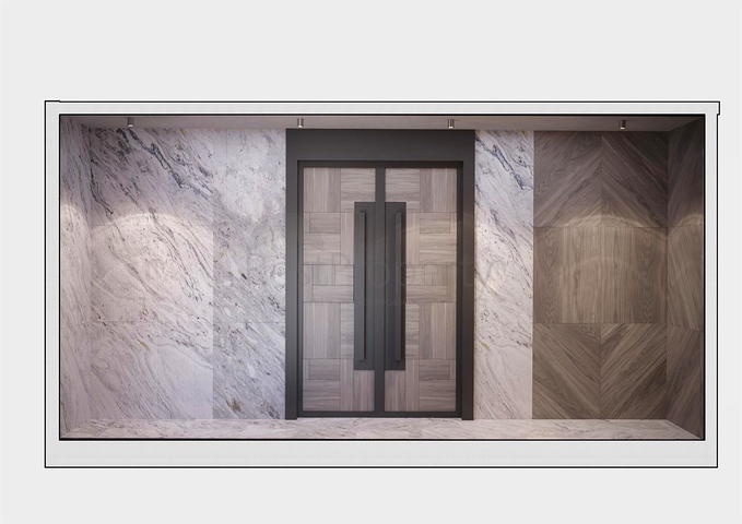 Вилла планировки 6+1 в микрорайоне Эрменек - Анталия