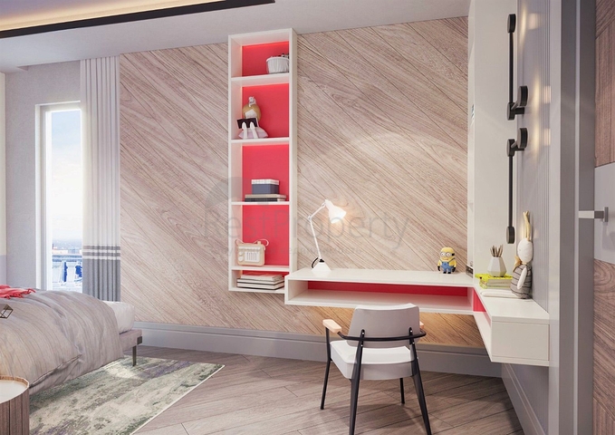 Вилла планировки 6+1 в микрорайоне Эрменек - Анталия