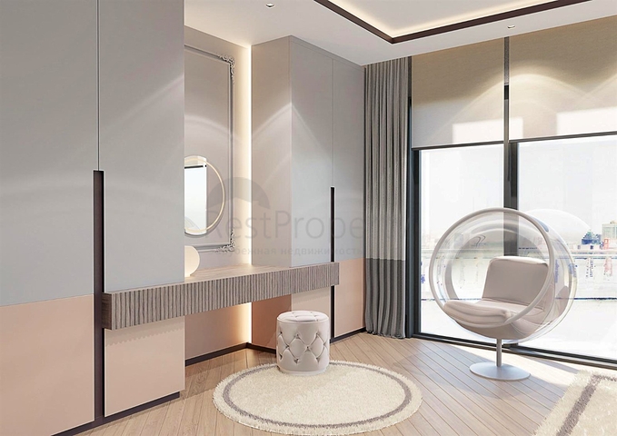 Вилла планировки 6+1 в микрорайоне Эрменек - Анталия