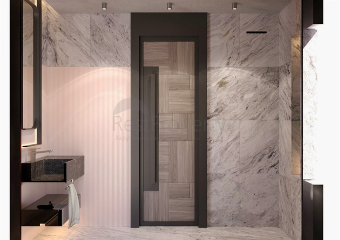 Вилла планировки 6+1 в микрорайоне Эрменек - Анталия