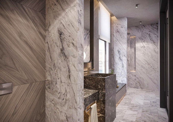 Вилла планировки 6+1 в микрорайоне Эрменек - Анталия