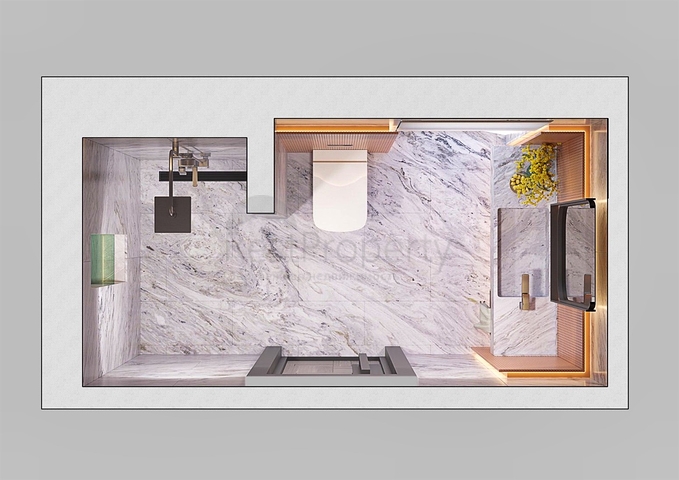 Вилла планировки 6+1 в микрорайоне Эрменек - Анталия