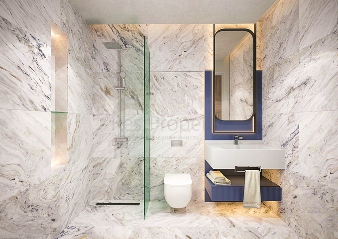 Вилла планировки 6+1 в микрорайоне Эрменек - Анталия