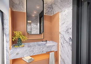 Вилла планировки 6+1 в микрорайоне Эрменек - Анталия