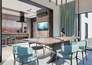 Вилла планировки 6+1 в микрорайоне Эрменек - Анталия