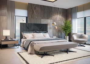 Вилла планировки 6+1 в микрорайоне Эрменек - Анталия