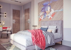 Вилла планировки 6+1 в микрорайоне Эрменек - Анталия