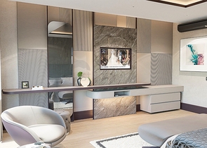 Вилла планировки 6+1 в микрорайоне Эрменек - Анталия