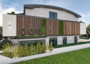 Вилла планировки 6+1 в микрорайоне Эрменек - Анталия