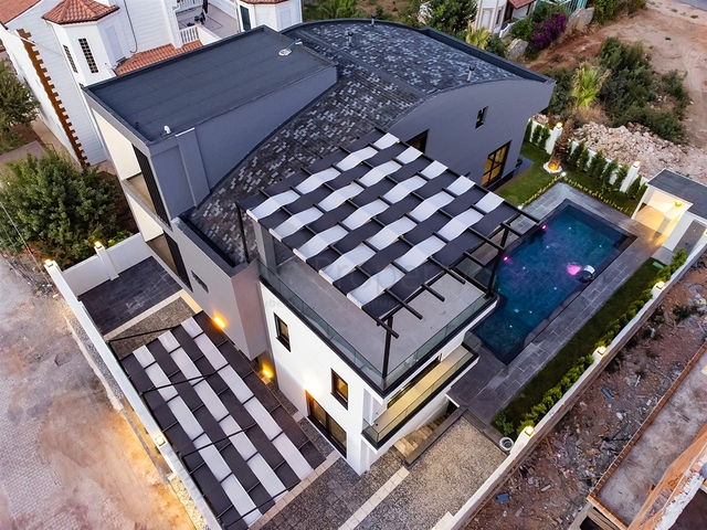 Вилла планировки 6+1 в районе Дошемеалты - Анталия