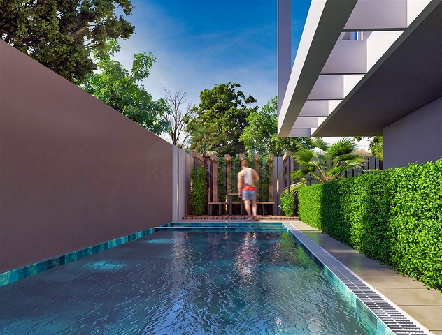 Квартиры планировки 1+1 , 2+1 и 3+1 в микрорайоне Шириньялы - Анталия 