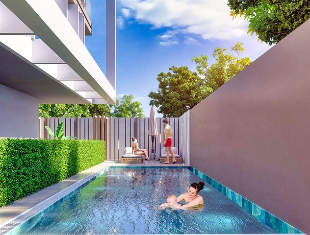 Квартиры планировки 1+1 , 2+1 и 3+1 в микрорайоне Шириньялы - Анталия 