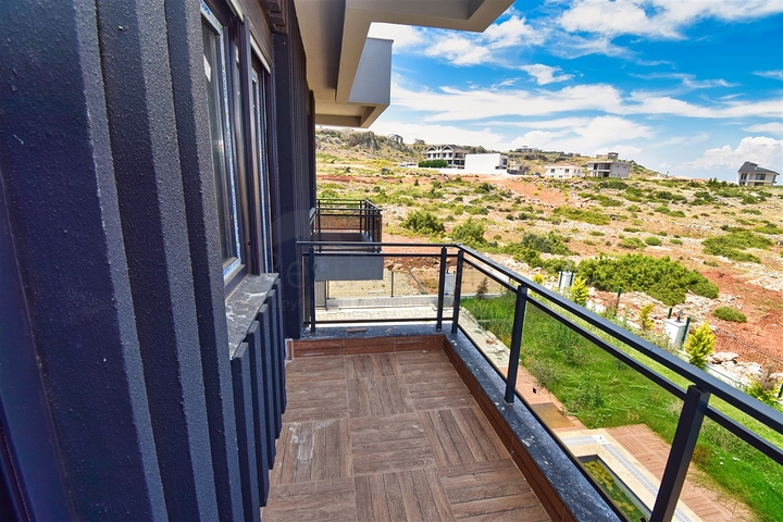 Вилла планировки 3+1 в микрорайоне Кемерагзы - Анталия