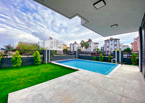 Вилла планировки 5+1 в микрорайоне Эрменек - Анталия