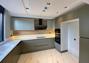 Вилла планировки 5+1 в микрорайоне Эрменек - Анталия