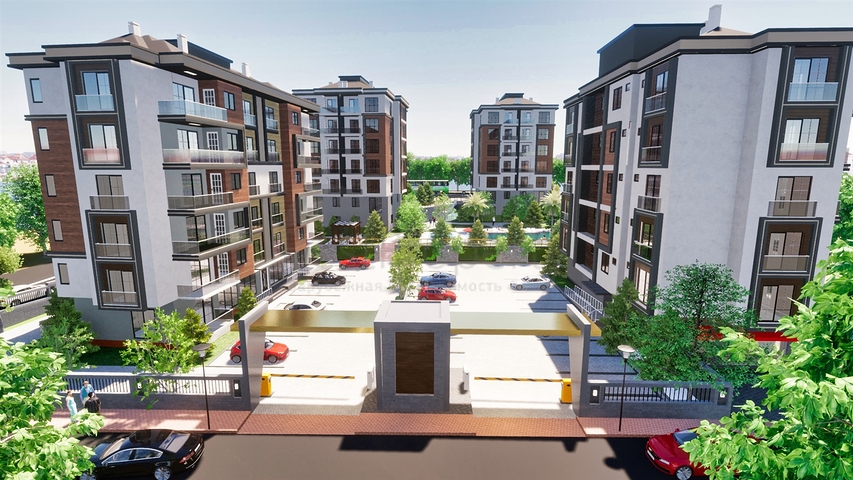 Квартира планировки 1+1 в районе Кепез - Анталия