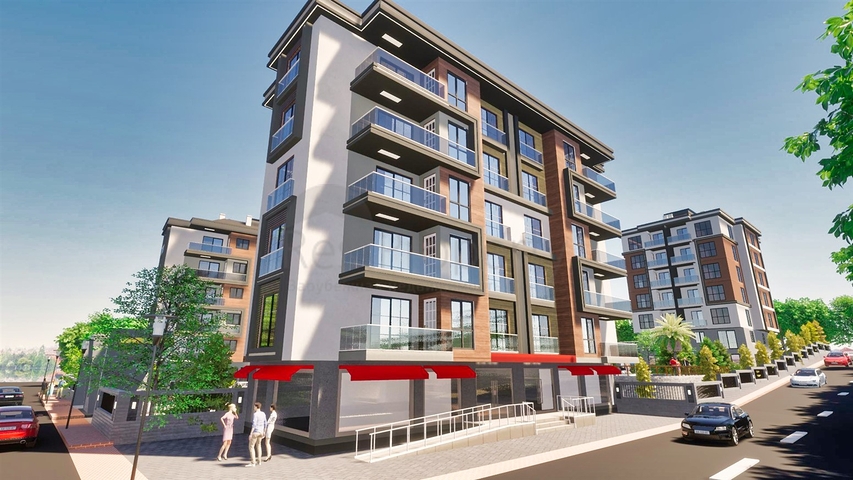 Квартира планировки 1+1 в районе Кепез - Анталия