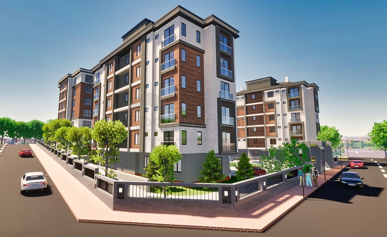 Квартира планировки 1+1 в районе Кепез - Анталия