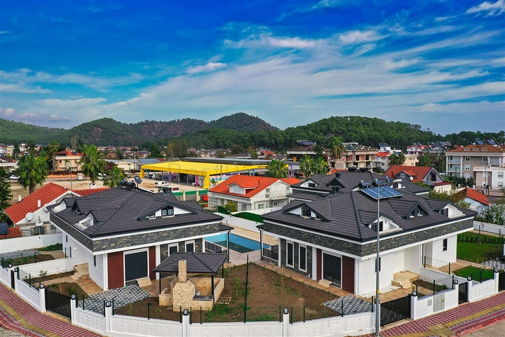 Вилла планировки 3+1 в районе Кемер - Анталия