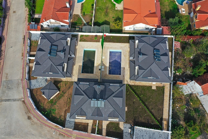 Вилла планировки 3+1 в районе Кемер - Анталия