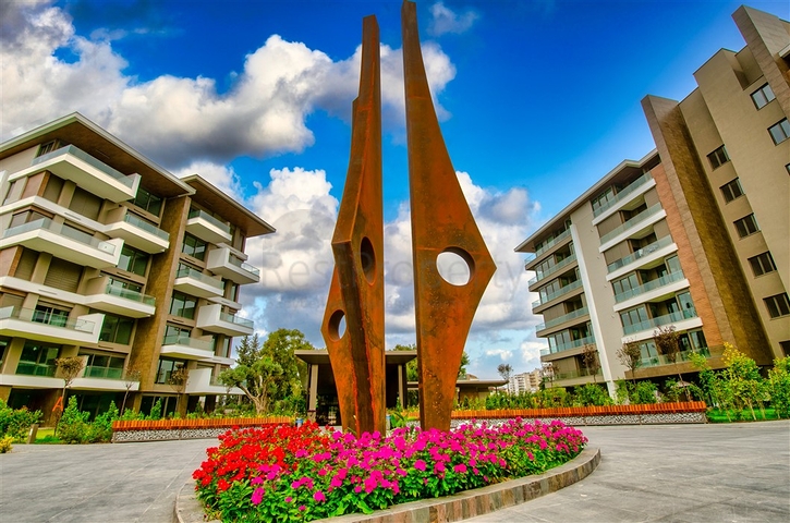 Квартира планировки 3+1 в микрорайоне Гюрсу - Анталия