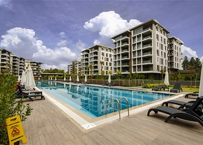 Квартира планировки 3+1 в микрорайоне Гюрсу - Анталия