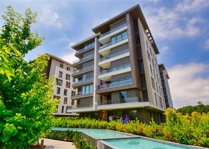 Квартира планировки 3+1 в микрорайоне Гюрсу - Анталия