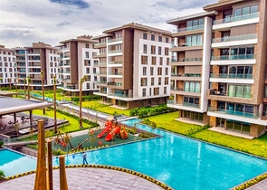 Квартира планировки 3+1 в микрорайоне Гюрсу - Анталия