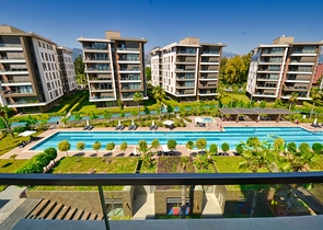 Квартира планировки 3+1 в микрорайоне Гюрсу - Анталия