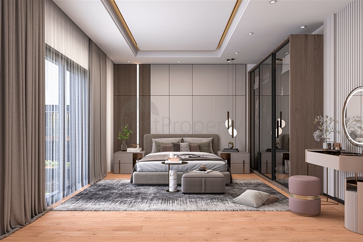 Инвестиционный проект виллы в районе Алтынташ - Анталия