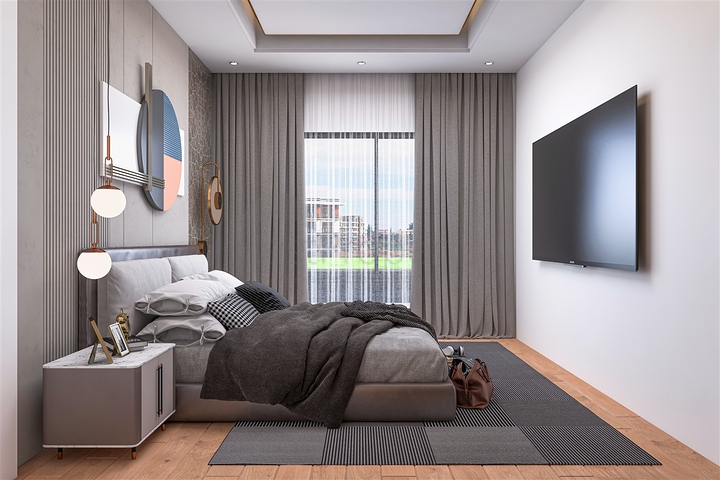 Инвестиционный проект виллы в районе Алтынташ - Анталия