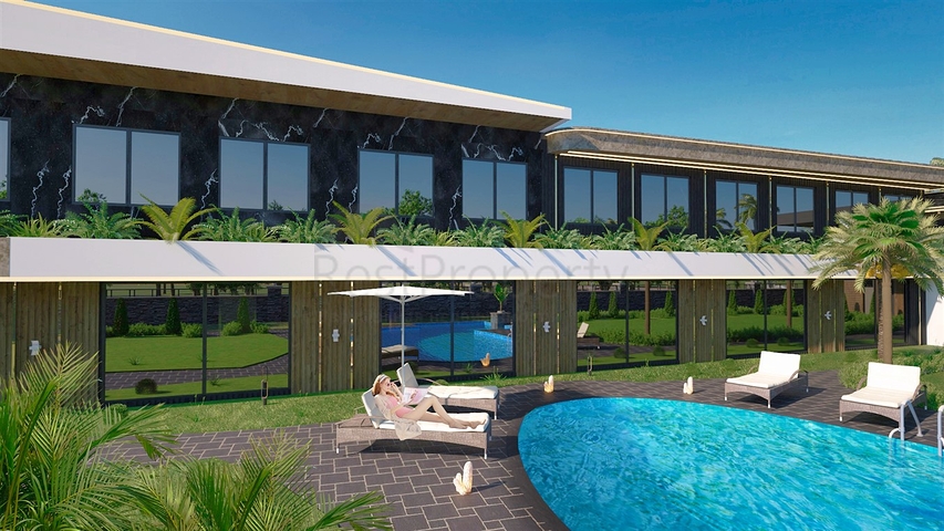 Инвестиционный проект виллы в районе Алтынташ - Анталия