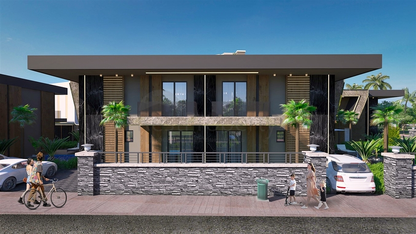 Инвестиционный проект виллы в районе Алтынташ - Анталия