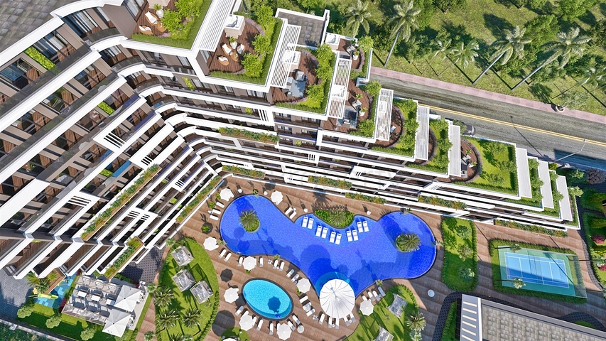 Инвестиционный проект виллы в районе Алтынташ - Анталия