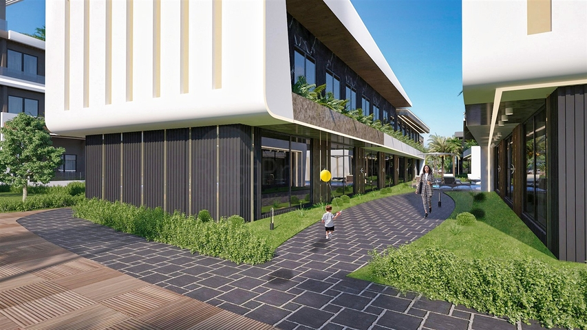 Инвестиционный проект виллы в районе Алтынташ - Анталия