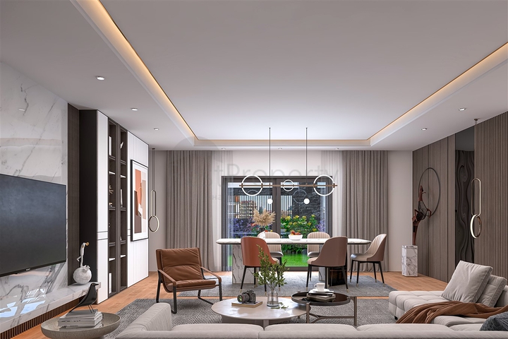 Инвестиционный проект виллы в районе Алтынташ - Анталия