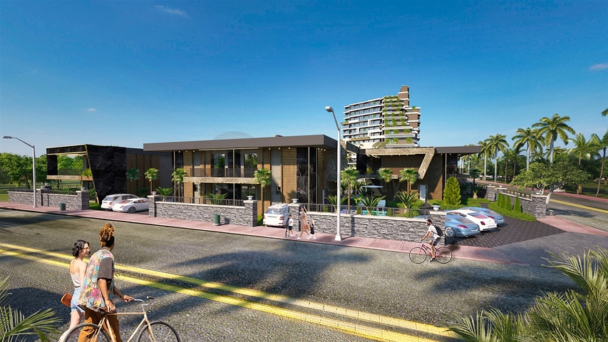 Инвестиционный проект виллы в районе Алтынташ - Анталия