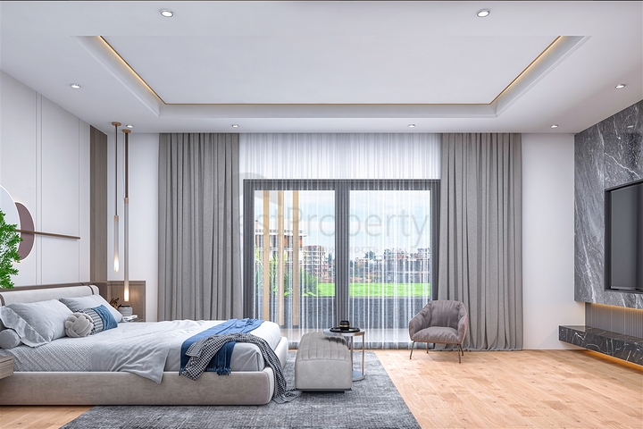 Инвестиционный проект виллы в районе Алтынташ - Анталия