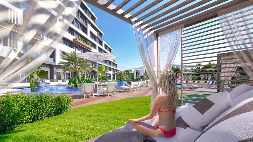 Инвестиционный проект виллы в районе Алтынташ - Анталия