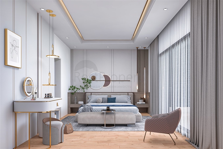 Инвестиционный проект виллы в районе Алтынташ - Анталия