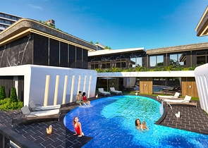 Инвестиционный проект виллы в районе Алтынташ - Анталия