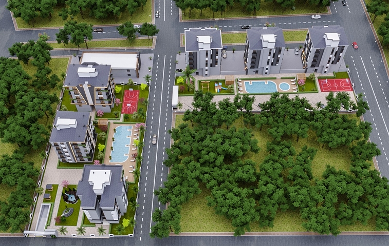 Инвестиционный проект в районе Кепез - Анталия 