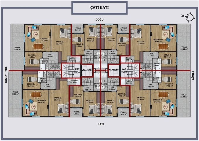 Инвестиционный проект в центре города Анталия 