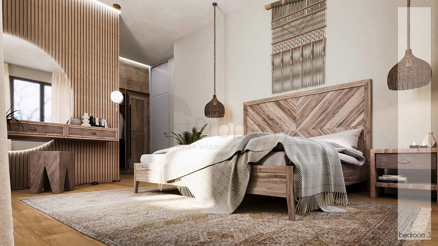 Вилла планировки 4+1 в районе Белек - Анталия 