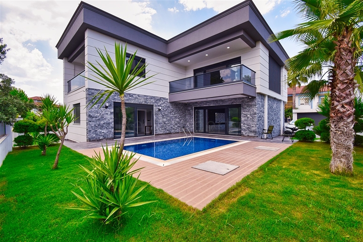 Вилла планировки 4+1 в районе Дошемеалты - Анталия 