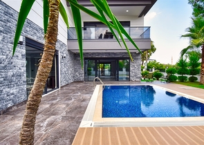 Вилла планировки 4+1 в районе Дошемеалты - Анталия 